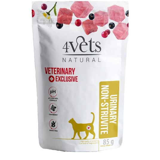 4VETS Natural Urinary Non Struvite dla Kota 85g -zdjęcie numer 1