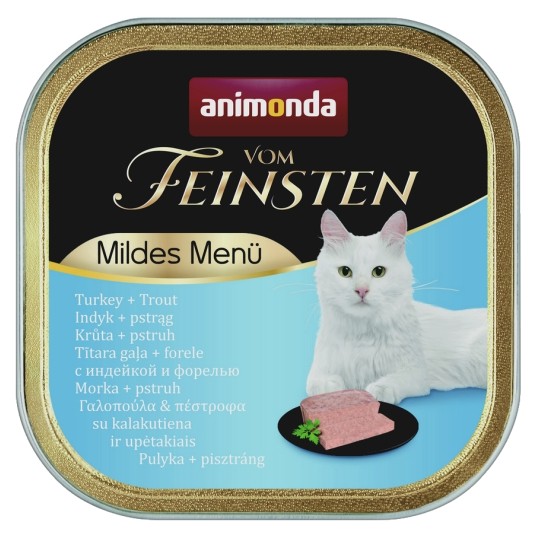Animonda vom Feinsten Kastrat Indyk z Pstrągiem 100g -zdjęcie numer 1