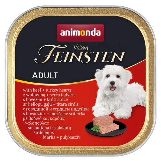 Animonda vom Feinsten Wołowina i Indycze Serca 150g -zdjęcie numer 1