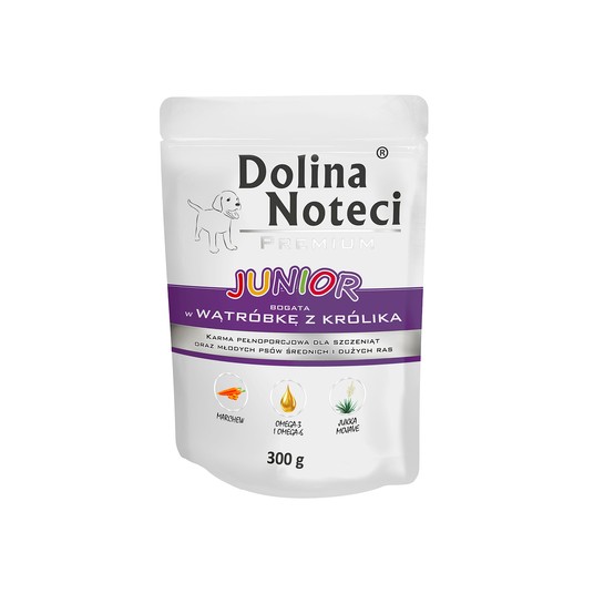 Dolina Noteci Junior Wątróbka z Królika 300g -zdjęcie numer 1