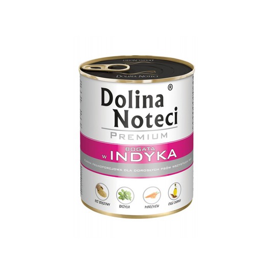 Dolina Noteci Puszka dla Psa Indyk 800g -zdjęcie numer 1