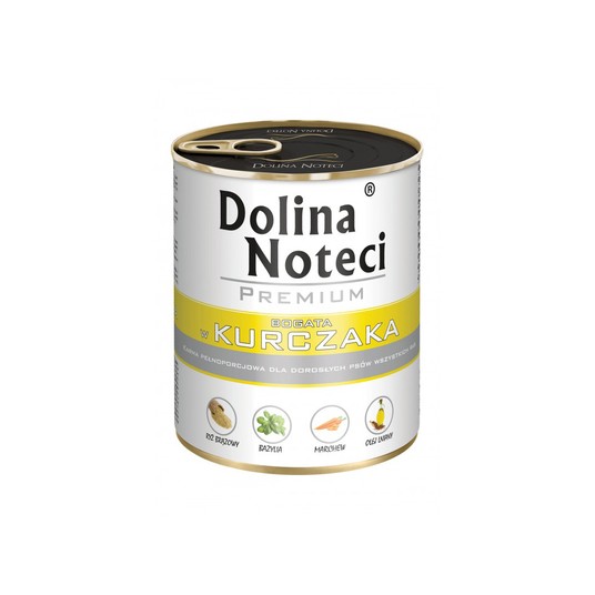 Dolina Noteci Puszka dla Psa Kurczak 800g -zdjęcie numer 1