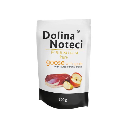 PURE Dolina Noteci Saszetka dla Psa Gęś 500g -zdjęcie numer 1