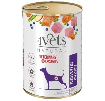 4VETS Natural Gastro Puszka dla Psa 400g