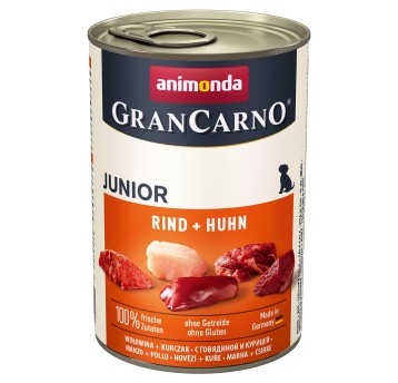 Animonda Grancarno Junior Wołowina z Kurczakiem 400g