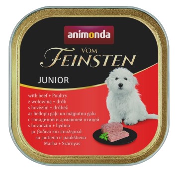 Animonda Junior Pies Wołowina z Drobiem 150g