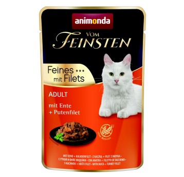 Animonda Saszetka Kot Kaczka Filet z Indyka 85g