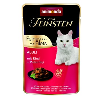 Animonda Saszetka Kot Wołowina Filet z Indyka 85g