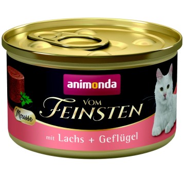 Animonda vom Feinsten Cat Mousse Łosoś Drób 85g