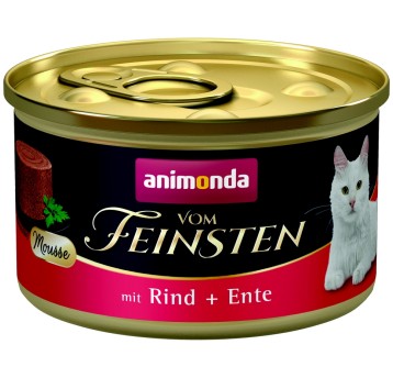 Animonda vom Feinsten Cat Mousse Wołowina Kaczka 85g