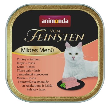 Animonda vom Feinsten Kastrat Indyk z Łososiem 100g
