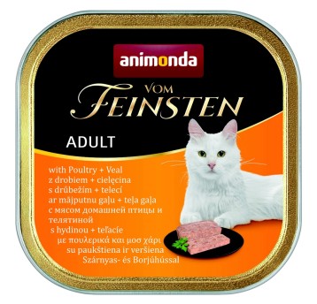 Animonda vom Feinsten Kot Drób z Cielęciną 100g