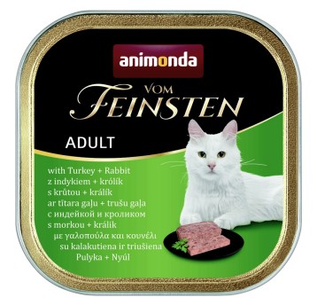 Animonda vom Feinsten Kot Indyk z Królikiem 100g