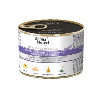 DN Puszka dla Psa Junior Wątróbka z Królika 185g