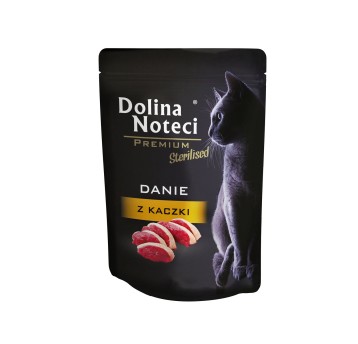 Dolina Noteci Danie Kaczka dla Kota Sterilised 85g