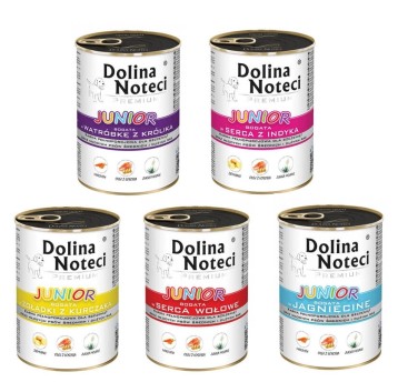 DOLINA NOTECI JUNIOR MIX 5 SMAKÓW 10X400G