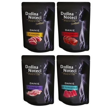 DOLINA NOTECI KOT MIX 4 SMAKÓW 20X85G