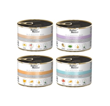 DOLINA NOTECI MAŁE RASY MIX SMAKÓW 24X185G