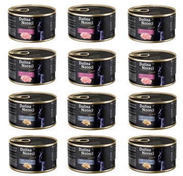Dolina Noteci Mix Smaków Sterilised Kot 12x185g