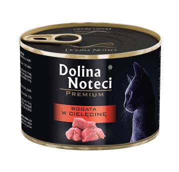 Dolina Noteci Puszka dla Kota Cielęcina 185g