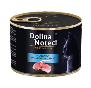 Dolina Noteci Puszka dla Kota Jagnięcina 185g