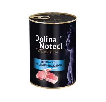 Dolina Noteci Puszka dla Kota Jagnięcina 400g