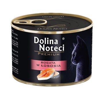 Dolina Noteci Puszka dla Kota Łosoś 185g