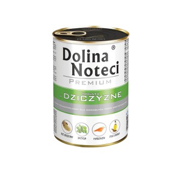 Dolina Noteci Puszka dla Psa Dziczyzna 400g