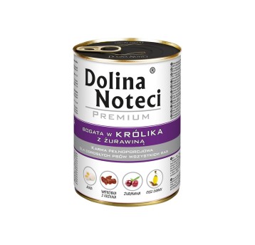 Dolina Noteci Puszka dla Psa Królik 400g