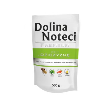 Dolina Noteci Saszetka dla Psa Dziczyzna 500g