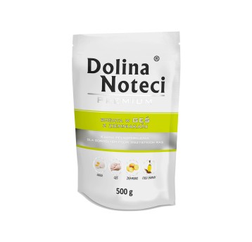 Dolina Noteci Saszetka dla Psa Gęsina 500g