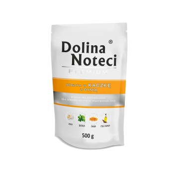 Dolina Noteci Saszetka dla Psa Kaczka 500g