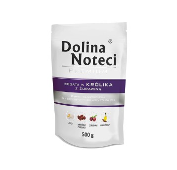 Dolina Noteci Saszetka dla Psa Królik 500g