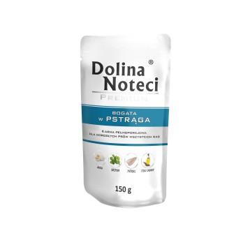 Dolina Noteci Saszetka dla Psa Pstrąg 150g