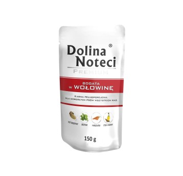 Dolina Noteci Saszetka dla Psa Wołowina 150g