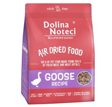 Dolina Noteci Sucha dla Psa Gęsina 1kg
