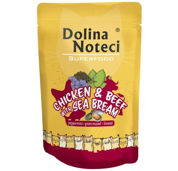 Dolina Noteci Superfood Kurczak i Wołowina z Doradą 85g