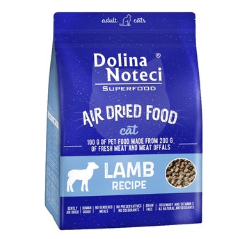 Dolina Noteci Suszona dla Kota Jagnięcina 1kg