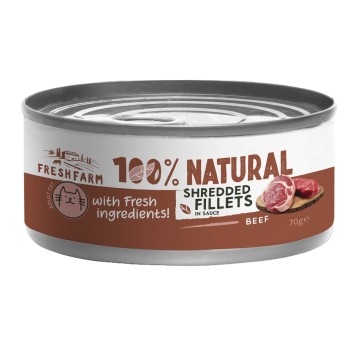 Fresh Farm Filet Wołowina w Sosie 70g