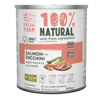 Fresh Farm Łosoś z Cukinią i Batatami 800g