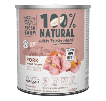 Fresh Farm Mono Protein Monobiałkowa Gulasz Wieprzowina 800g