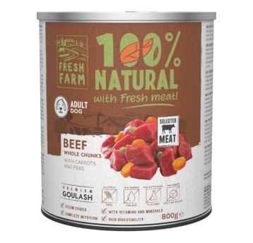 Fresh Farm Mono Protein Monobiałkowa Gulasz Wołowina 800g