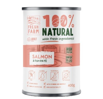 Fresh Farm Pasztet Łosoś Biała Ryba 400g