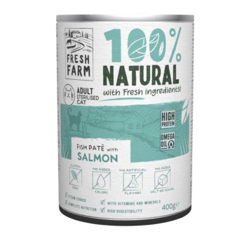 Fresh Farm Sterilised Pasztet Łosoś 400g