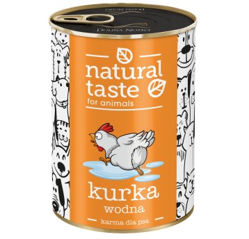 Natural Taste Puszka dla Psa Kurka Wodna 400g