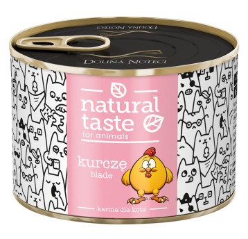 Natural Taste Puszka Kot Kurcze Blade 185g
