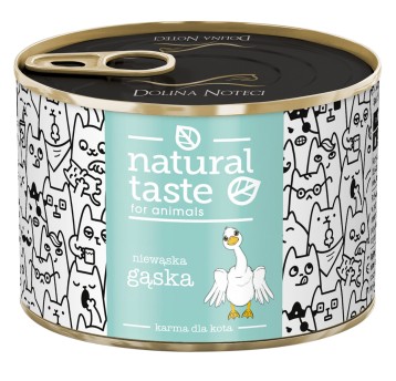 Natural Taste Puszka Kot Niewąska Gąska 185g