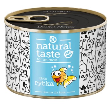 Natural Taste Puszka Kot Złota Rybka 185g