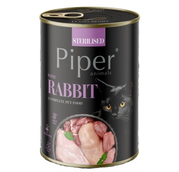 Piper Puszka Kot Sterilised Królik 400g