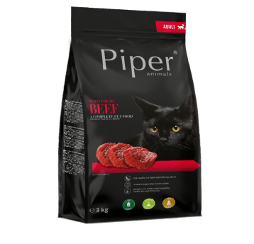 Piper Sucha Karma dla Kota z Wołowiną 3kg